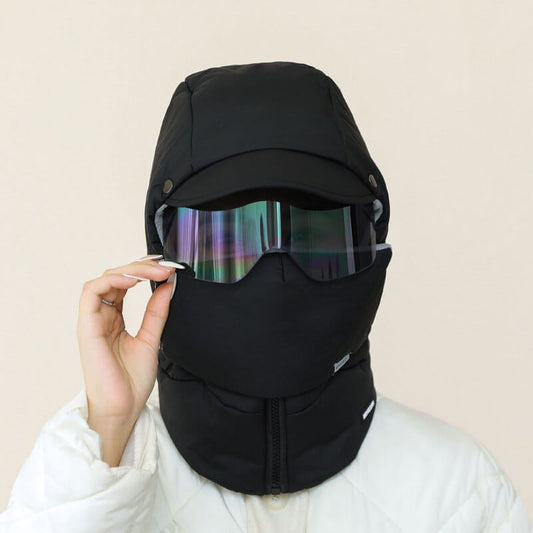 Sherum  4 in 1 Winter Down Trapper Hat