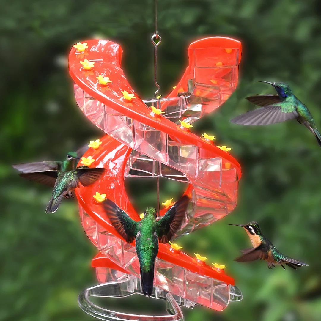 Sherum DNA Helix 32-Port Hummingbird Feeder